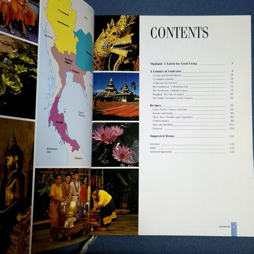 Thailand-Cookery Around the World hardcover book like new