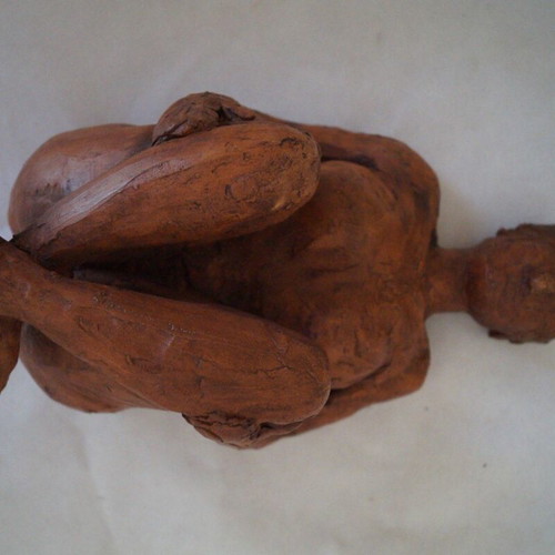 Ceramic nude figurine handmade, new, 30 cm, model 2026