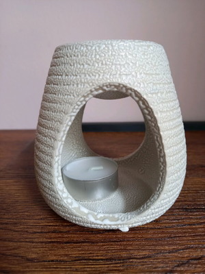 Ceramic aroma diffuser white minimal new