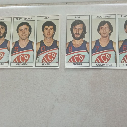 Calciatori Basket 1977/78 stickers like new