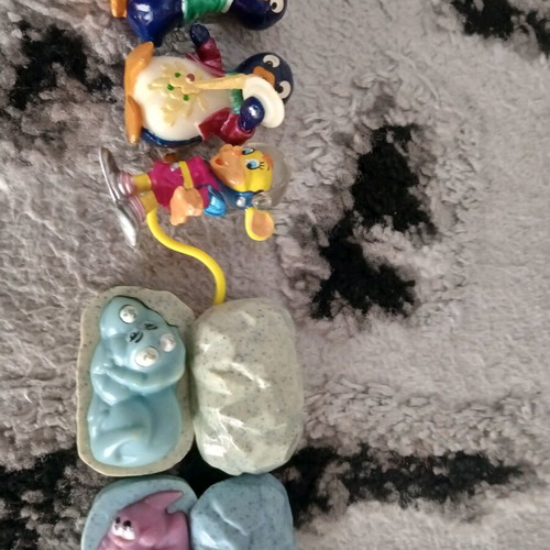 Collectible figures set of 5 in like new condition