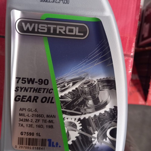 Gear SAE 75W90 full synthetic pack of 4x1 liter