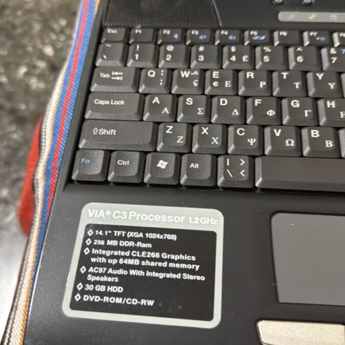 Patriot 3040gr laptop used for parts without charger