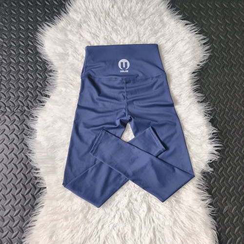 Women's blue sports leggings VOLHE new, size S