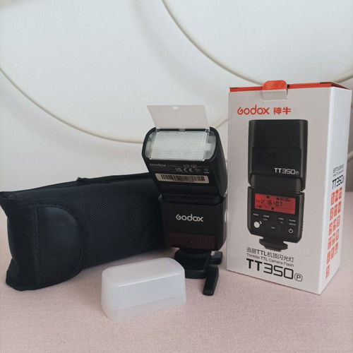Godox TT350-P Mini TTL Flash for Pentax like new