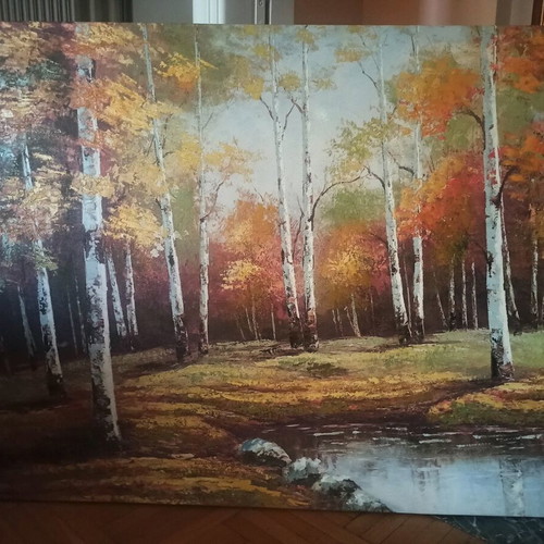 Painting on canvas 1.20×0.90 like new