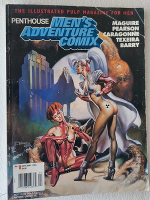 Penthouse Mens Adventure Comix κόμικ μεταχειρισμένο, αγγλικά