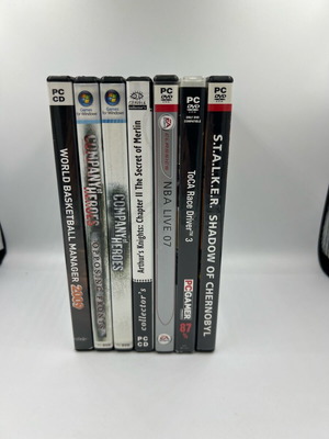 Πακέτο 7 μεταχειρισμένων παιχνιδιών για PC