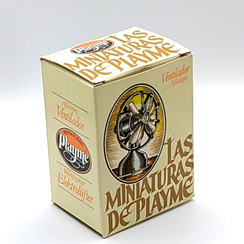 Vintage PlayMe Metal Fan Sharpener 988 New, 1970s Collectible