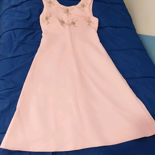 Handmade pink dress like new, size Medium