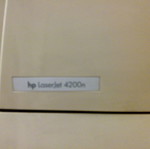 Εκτυπωτής Laser HP 4200 μεταχειρισμένος με συρτάρι 500 σελίδων