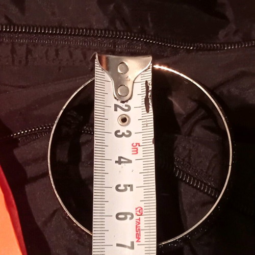 Silver wide metal bracelets used, set