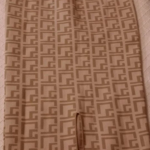 Knitted set Shein with skirt new, beige brown