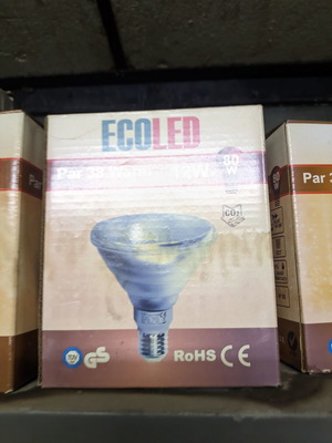 Par Type Large LED Bulb Warm Color