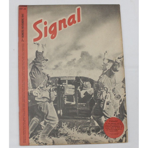 German Army Magazine Signal N.22 1941 Used