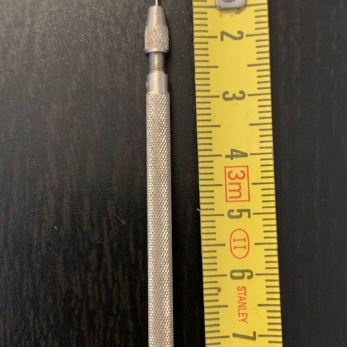 Professional watchmaker screwdriver with 4 replacement bits 0.5 like new