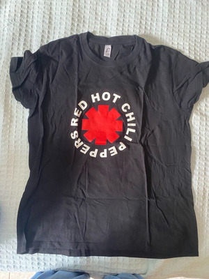 T-shirt Red Hot Chili Peppers used, black, sizes L and XL