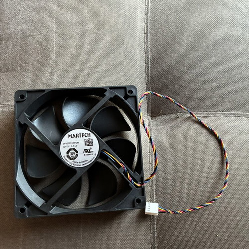 Martech 120mm Fan DF1202512RFUN 12V 0.54A 4-pin PWM new