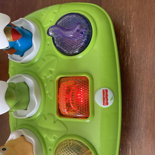 Fisher Price Pop-up Eggs interactive baby toy used