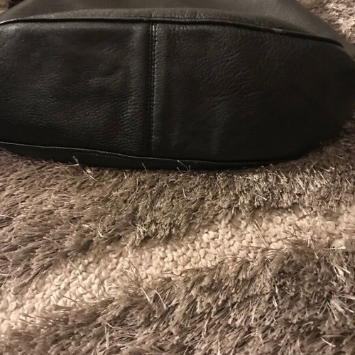 Mulberry shoulder bag used, black, vegan leather