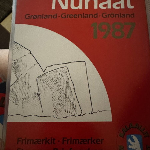 Greenland stamp booklets series 1983-1987
