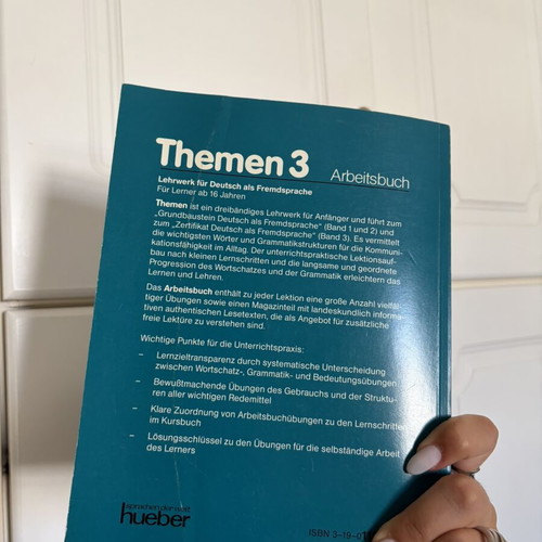 Themen 3 Lernwerk für Deutsch als Fremdsprache Arbeitsbuch like new