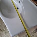 Sink with cabinet like new