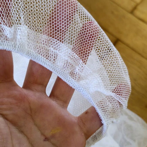 Mosquito nets for cradle, carrycot and playpen like new, set of 2