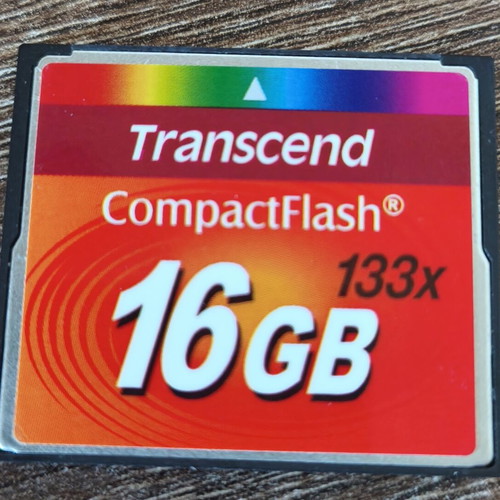 Transcend CompactFlash 16GB 133x memory card