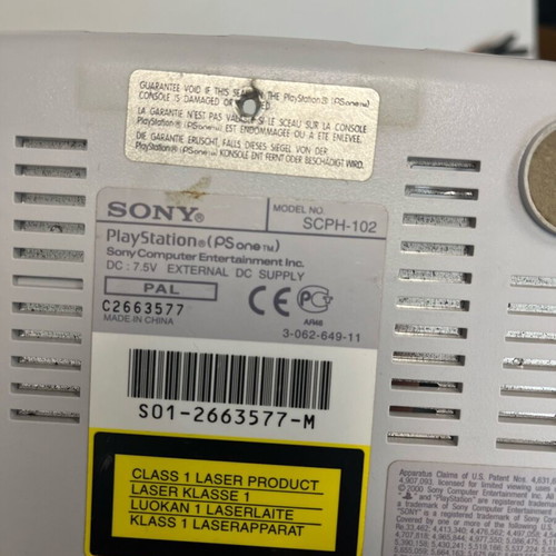 Genuine Sony PlayStation PSone SCPH-114 power supply like new