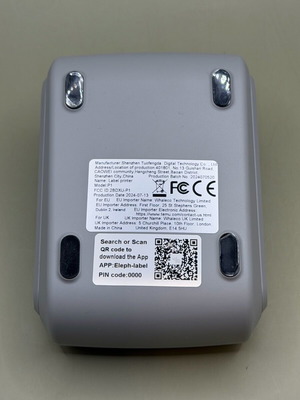 Mini Label Printer like new with Bluetooth