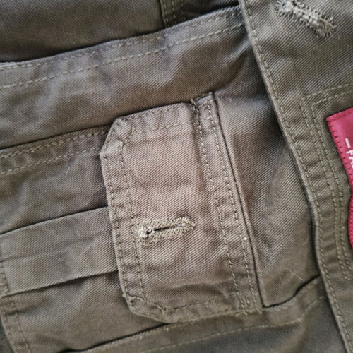 Men's cargo shorts new, size 36, army green