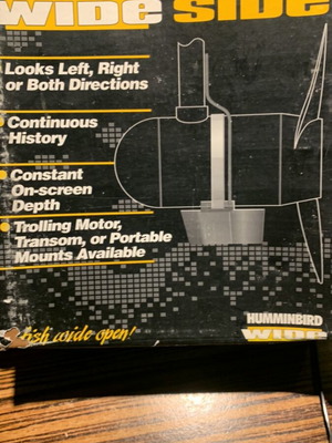 Hummingbird Wide used, for trolling motor