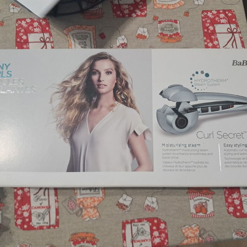 Babyliss steam curling iron