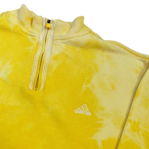 Adidas 90’s vintage women's top like new, yellow, size L