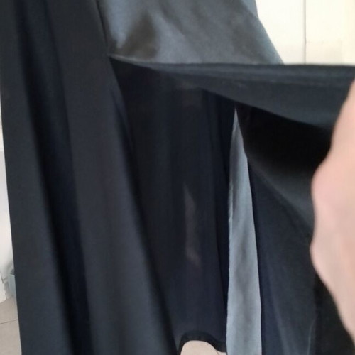 BSB black maxi skirt with slits like new, size M