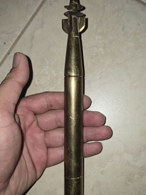 Brass decorative item used