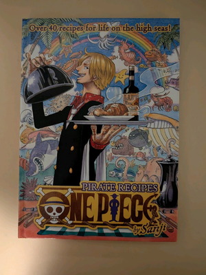 One Piece Cookbook used recipe book in English