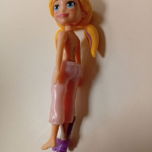 Mattel Polly plastic doll used