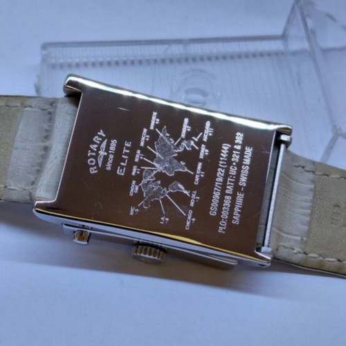 Rotary Elite Reverso new quartz watch with dual time zones