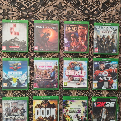 Xbox One action games bundle, used