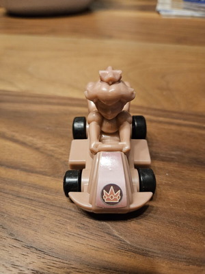 Pink Gold Peach 2024 McDonald's Happy Meal figure like new