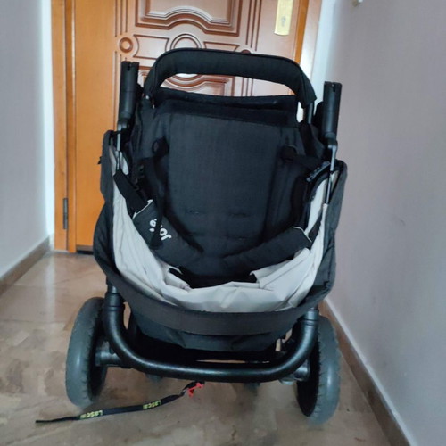 Joie Mytrax 2in1 stroller used with suspension and inflatable tires