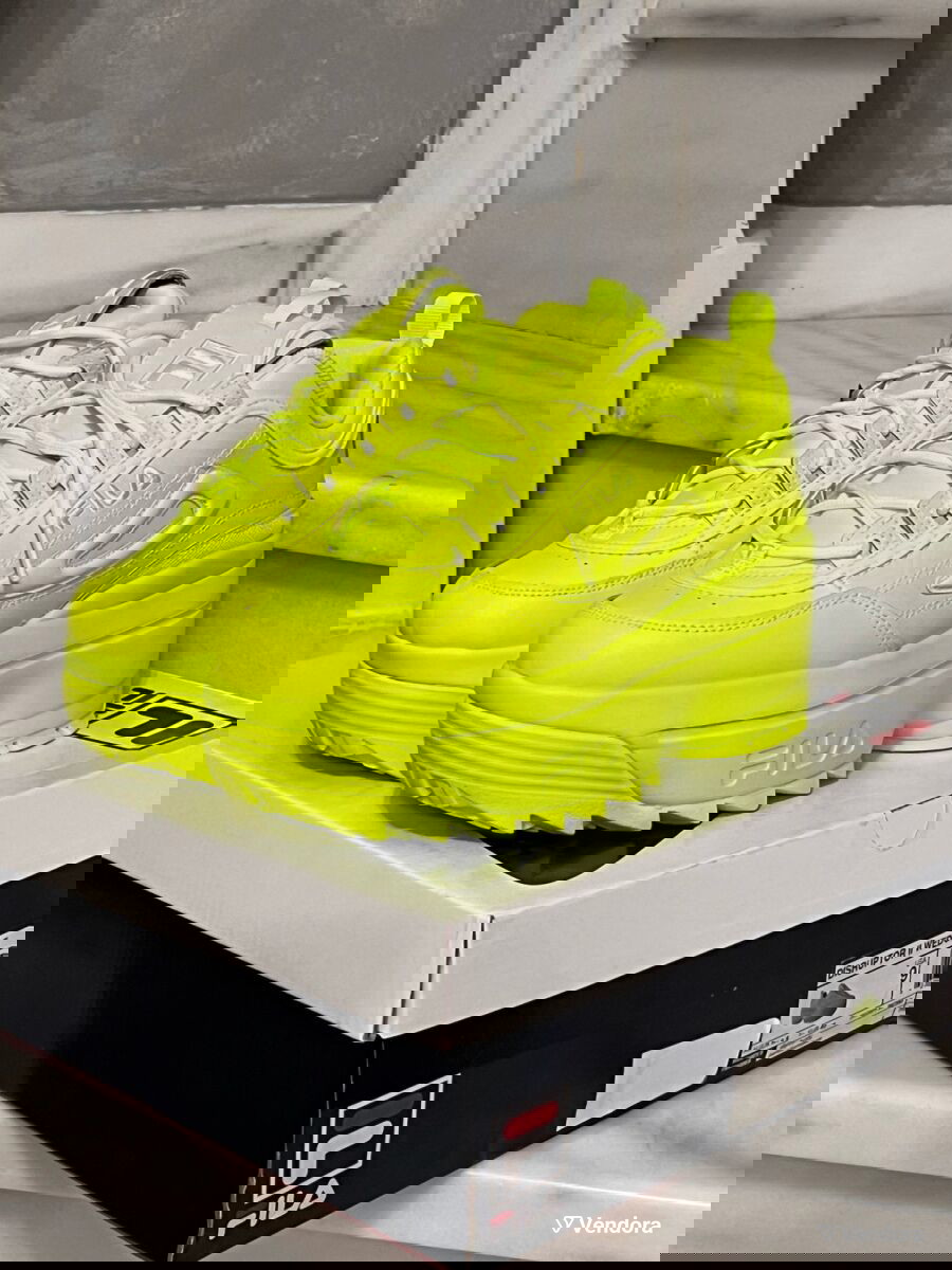 Fila Disruptor II Wedge Neon yellow € 79,99