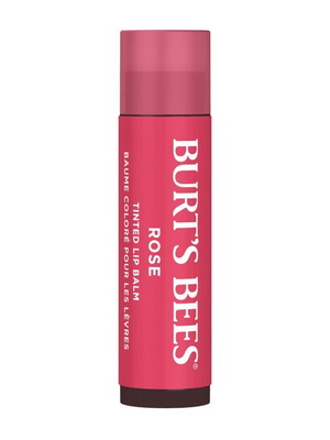 Burts Bees Tinted Lip Balm Rose нов, фабрично запечатан