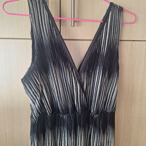 Maxi dress Zic Zac new, black and white, one size