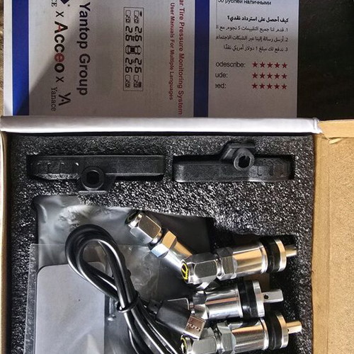 Tire pressure sensors with display new, solar charging