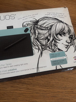 Wacom Intuos Mini Drawing Tablet like new
