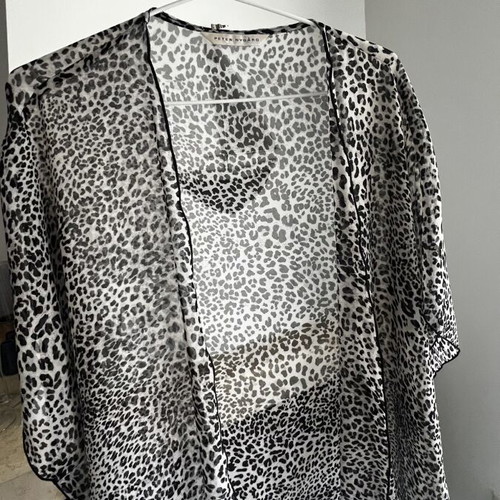 Peter Nygaro tunic used, fits medium to XXXL, black and white