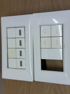 Electrical outlet frames used, set of 2